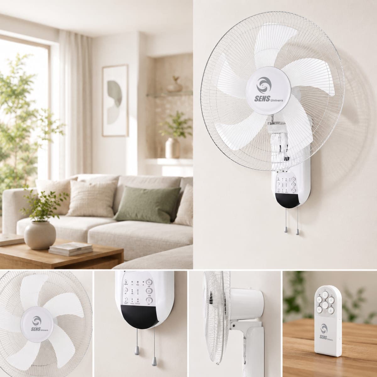 Ventilateur Sens SFW1640-RW